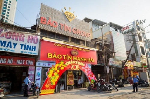 Vũ Hùng Sơn là con trai của ông chủ thương hiệu vàng bạc Bảo Tín Mạnh Hải. Ảnh: Nhịp sống kinh tế.