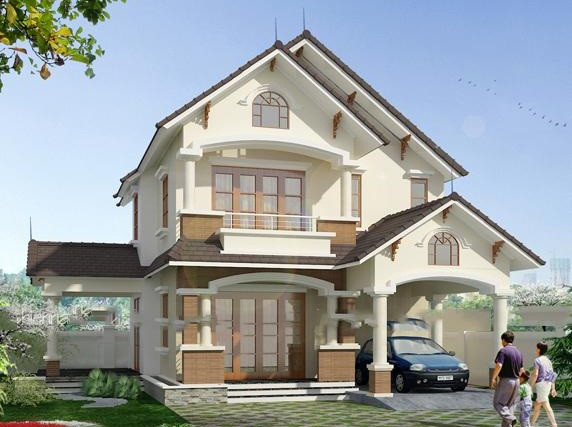 Các đường nét được thiết kế tinh tế, điêu luyện, màu sắc được phối hợp nhẹ nhàng thu hút ánh nhìn. Ảnh: 10nhadep.