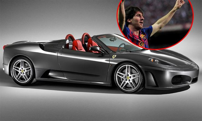 Bên cạnh đó Lionel Messi còn sở hữu một chiếc Ferrari F430 Spider, một chiếc Audi R8 Spyder. Ảnh: Tiền phong.