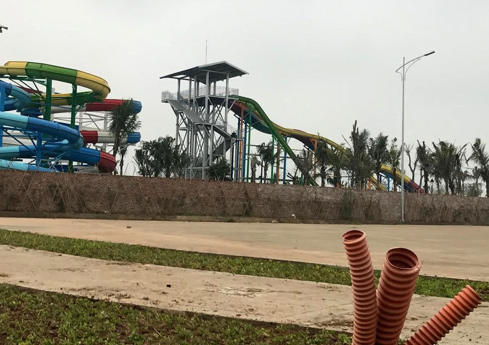 Dự án Tuần Châu Hà Nội 10 năm vẫn chưa thể hoạt động. Ảnh: Zing.