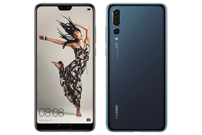 Huawei P20 Pro trang bị đến ba camera ở mặt sau.
