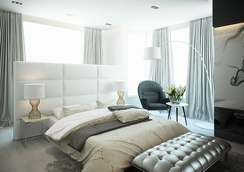 Biệt thự có 5 phòng ngủ. Ảnh: Plo.