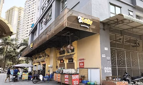 Chung cư CT4 của Doanh nghiệp tư nhân số 1 tỉnh Điện Biên - Ảnh: LÂM HOÀI