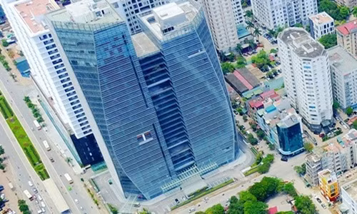 Theo dự kiến ban đầu, HUD Tower sẽ được đưa vào hoạt động sau 3 năm thi công. Ảnh: TK.