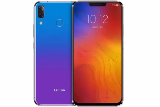 Thiết kế mặt trước và sau của Lenovo Z5.