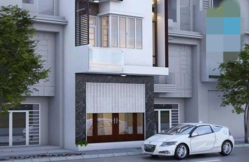 Gạch ốp giả đá bề mặt nhẵn bóng giúp không gian thêm sang trọng, quý phái. Ảnh: Bighouse.