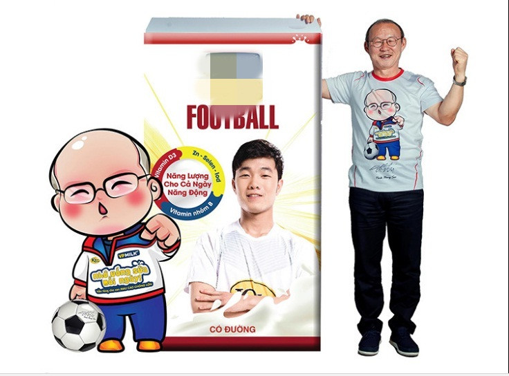 Ông Park cũng làm đại sứ thương hiệu độc quyền cho một số doanh nghiệp. Ảnh: Zing.