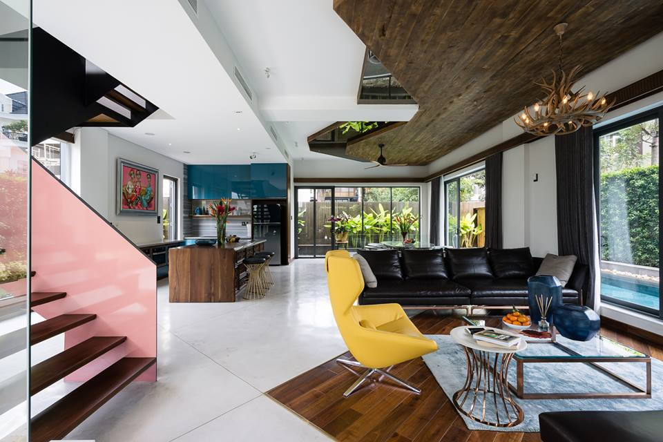 Cạnh đó là khu vực nấu nướng.