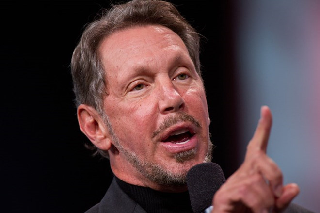 CEO Oracle Corp - Larry Ellison chấp nhận mức lương 1 USD cho vị trí của mình trong năm 2010. Ảnh: BBC.