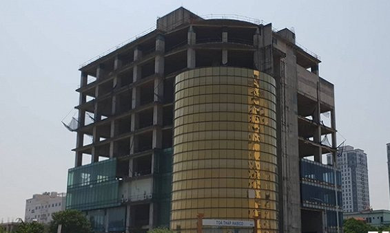 Cao ốc xây trên khu đất hơn 4.490m2 với vốn đầu tư khoảng 220 triệu USD. Chủ đầu tư dự án là công ty cổ phần Hải Bình (Habico). Ảnh: VTCnews.