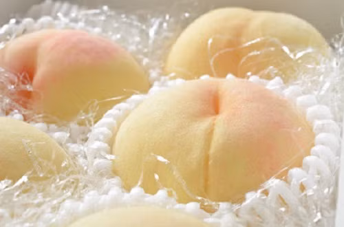 Mỗi trái đào trắng Nhật Bản có giá 1.500 - 2.000 JPY (tương đương 320.000 đồng - 420.000 đồng). Ảnh: Simplyobsessedjapan.