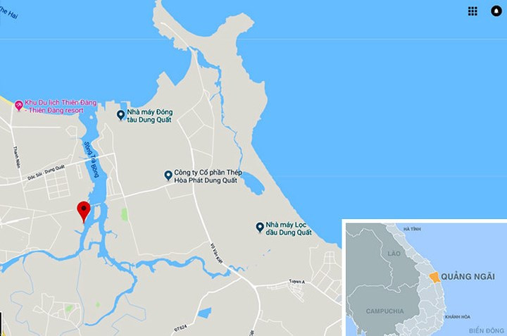 Quang Ngai: 2 nu sinh chet duoi de lai xe dap, sach vo tren bo song-Hinh-2