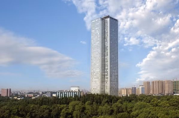 Tại tỉnh Hồ Nam, Trung Quốc, tòa nhà Mini Sky City 57 tầng được xây dựng chỉ trong 19 ngày. Ảnh: The Skyscraper Center.