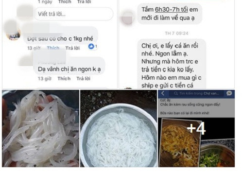 Mặc dù giá không rẻ nhưng cá ngần vẫn hút khách. Nhiều người bán online hết hàng chỉ sau vài chục phút đăng bài bán. Ảnh: Facebook.