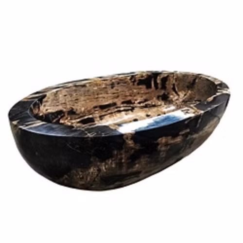 Gỗ hóa thạch được chôn vùi trong đất nhiều năm nên nhìn bên ngoài chúng không khác một khối đá quý.