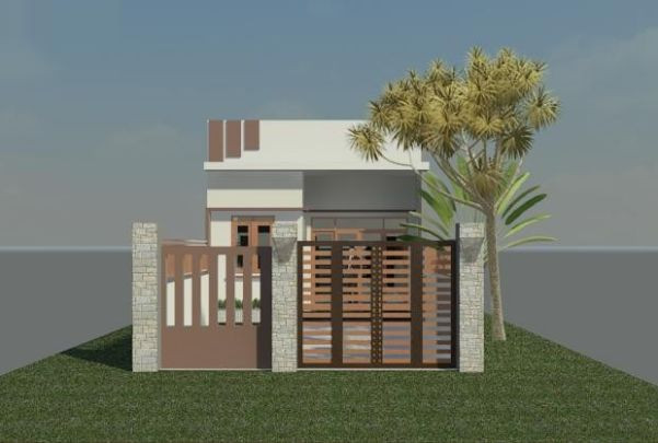 Kiến trúc đẹp với cấu trúc đơn giản, thiết kế thoải mái đáp ứng tiêu chuẩn dành cho gia đình có 2 – 3 thành viên. Ảnh: 2nhadep.