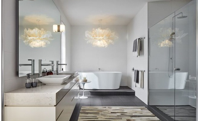 Phòng tắm phong cách spa tiếp tục thu hút nhiều khách hàng trong năm 2018.