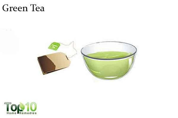 Trà xanh: Trà xanh giàu flavonoid và polyphenol có hoạt tính chống oxy hóa rất quan trọng cho quá trình chống lão hóa của da.