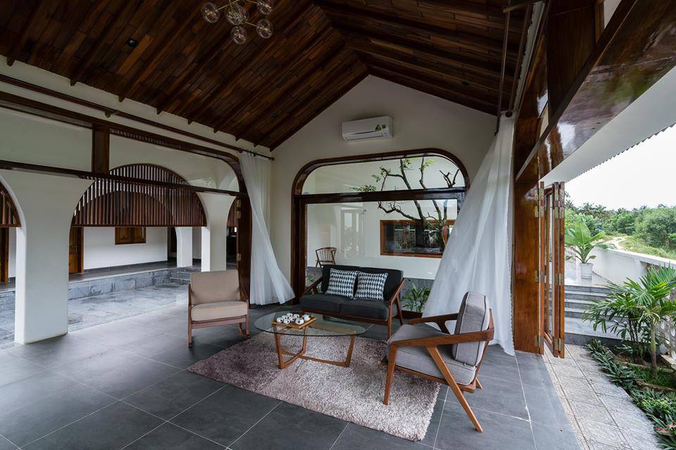 Góc nghỉ ngơi, thưởng trà.