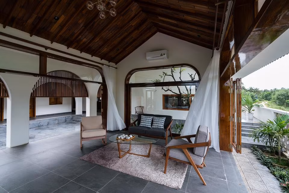 Góc nghỉ ngơi, thưởng trà.