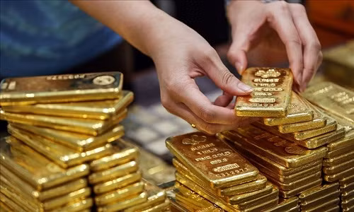 Giá vàng đồng loạt giảm. Ảnh minh họa: Internet.