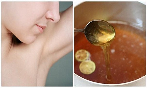 Tẩy lông nách bằng phương pháp thiên nhiên vô cùng an toàn cho da.