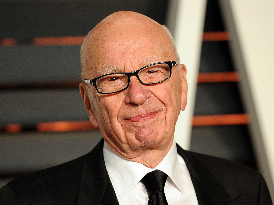 Khi đó, Rupert Murdoch sở hữu khối tài sản trị giá 12,1 tỷ USD và được xếp hạng 79 trong số các tỷ phú thế giới. Ảnh: Famous People.