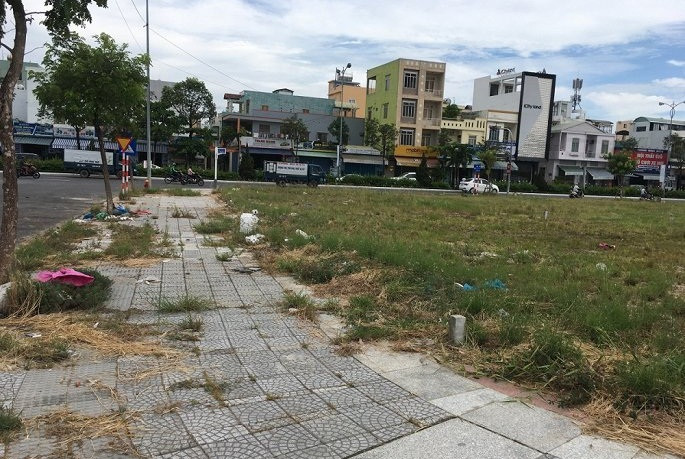 Sau khi mua lại dự án, Quốc Cường Gia Lai đã lập hồ sơ và phân chia dự án thành 111 lô đất để bán (diện tích 4,07ha). Ảnh: VTCnews.