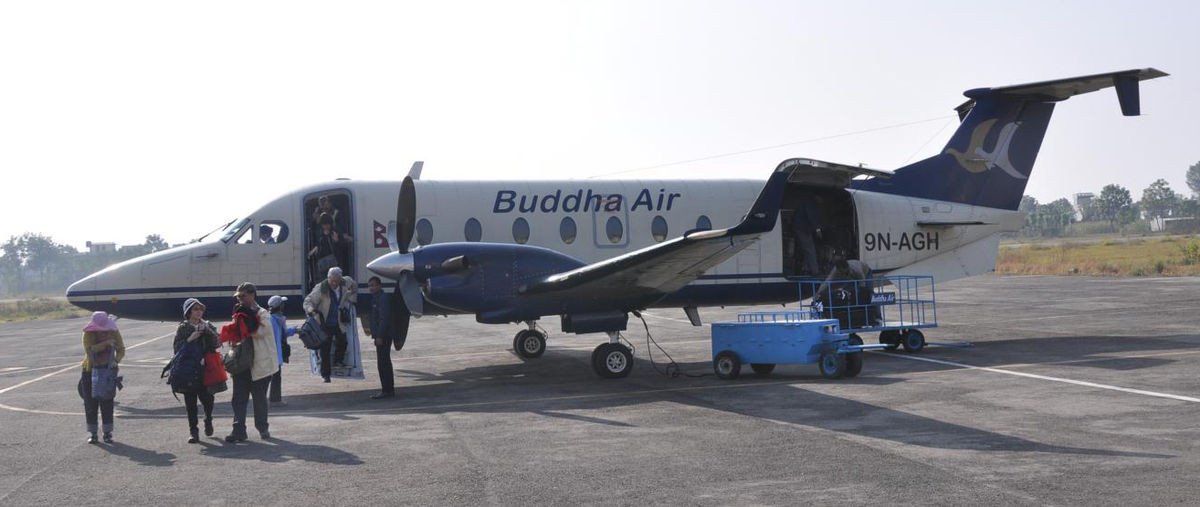 Buddha Air được thành lập năm 1997 và bắt đầu hoạt động từ tháng 10 cùng năm, bằng 1 máy bay Beech 1900D mới toanh. Ảnh: Wiki.
