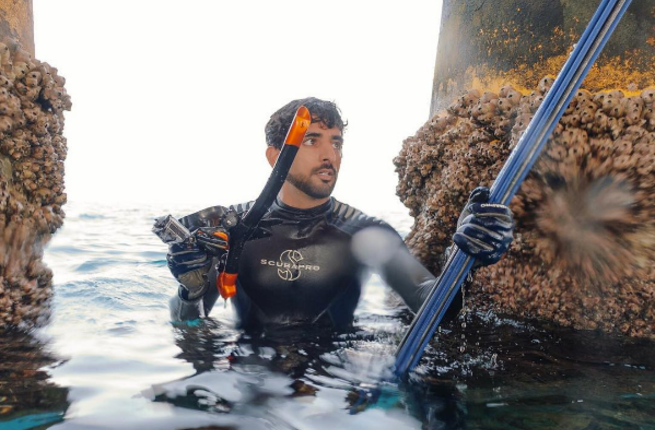 Anh rất thích các môn thể thao mạo hiểm như săn bắn hay thám hiểm các vùng đất lạnh giá. Ảnh: BI.