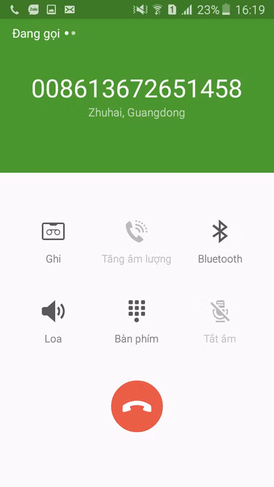 Số điện thoại em Thào Thị Mạnh gọi về cho bố (ảnh gia đình cung cấp)