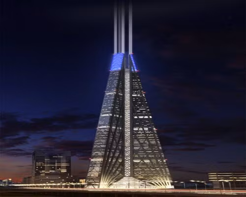 Dự án xây tòa tháp Russia Tower cao nhất châu Âu tại Thủ đô Matxcơva, Nga phải ngừng thi công, do ảnh hưởng từ cuộc khủng hoảng tài chính toàn cầu 2008. Đến 2009, dự án bị hủy bỏ hoàn toàn.