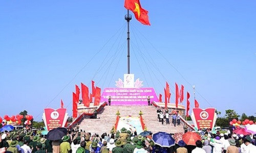 Lễ Thượng cờ được tổ chức hàng năm