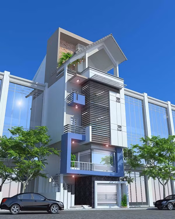 Hệ thống đèn thắp sáng khéo léo ở toàn bộ không gian giúp căn nhà thêm lung linh. Ảnh: Nhadepsang.