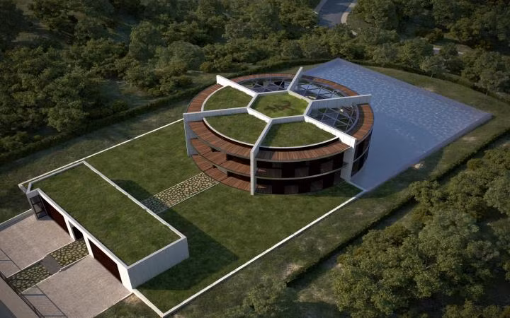 Với khối tài sản khổng lồ, không có gì lạ khi Messi là chủ sở hữu rất nhiều biệt thự, bất động sản trên khắp thế giới. Căn biệt thự mà anh đang sống ở Barcelona được thiết kế từ cảm hứng một sân bóng đá. Ảnh: CNN.