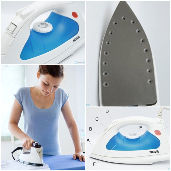 Nếu sử dụng bàn là khoảng 10 tiếng/tuần, người dùng sẽ tiêu tốn 30 số điện/ tháng.