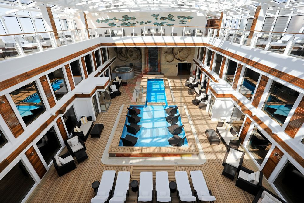  Siêu du thuyền hạng sang này nặng 170.000 tấn.