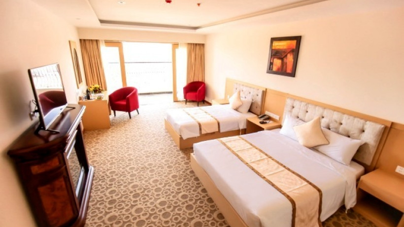 Bavico Plaza Đà Lạt gồm 252 phòng, mỗi phòng đều có ban công riêng. Ảnh: Chudu24.