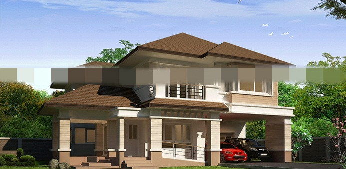 Gara xe được đặt tại tầng trệt, hai bên thoáng với lối dẫn trực tiếp từ ngoài vào rất tiện lợi. Ảnh: Maunhadep902.