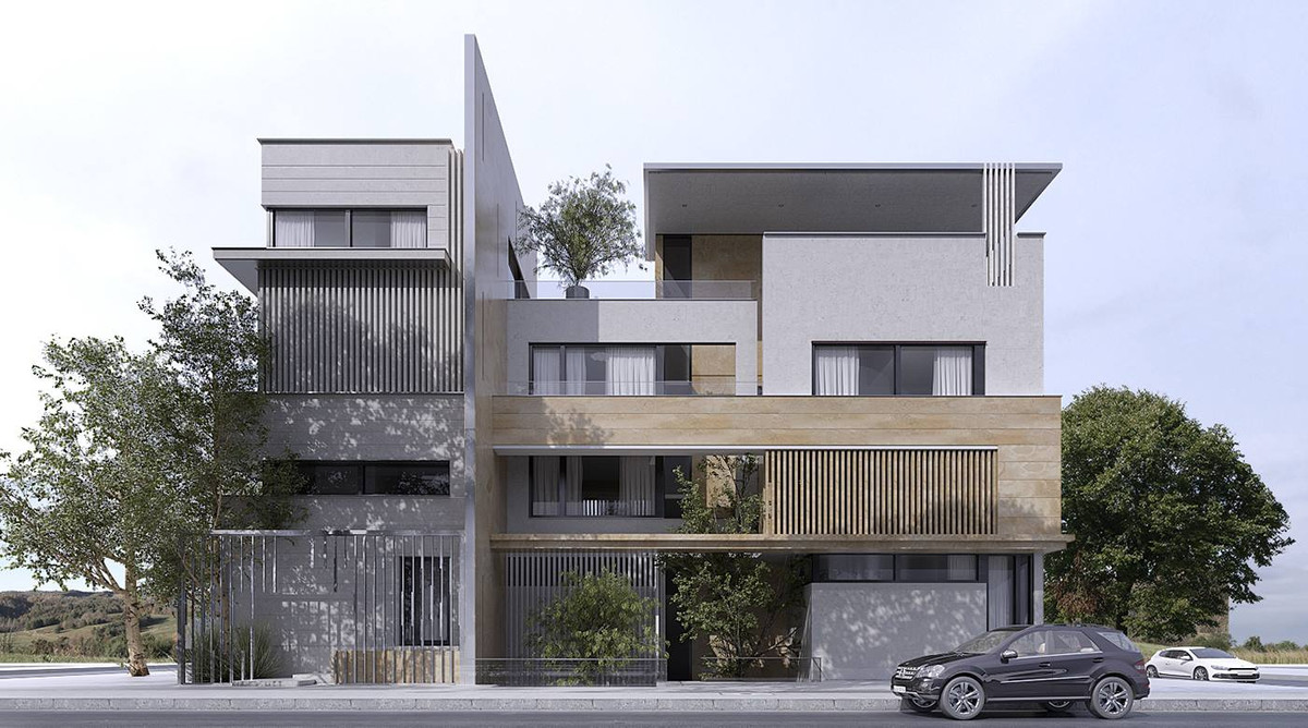 Mẫu biệt thự 4 tầng hiện đại với tông màu trầm mạnh mẽ. Ảnh: Kientrucadong.