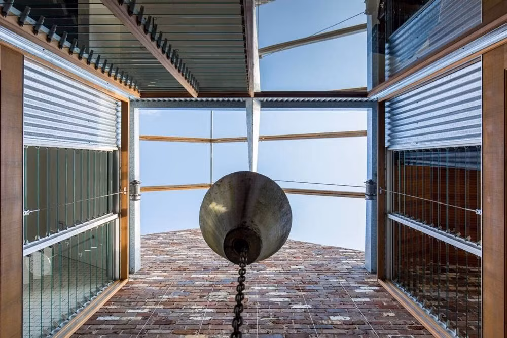 Khoảng thông tầng là nơi lấy gió và ánh sáng.