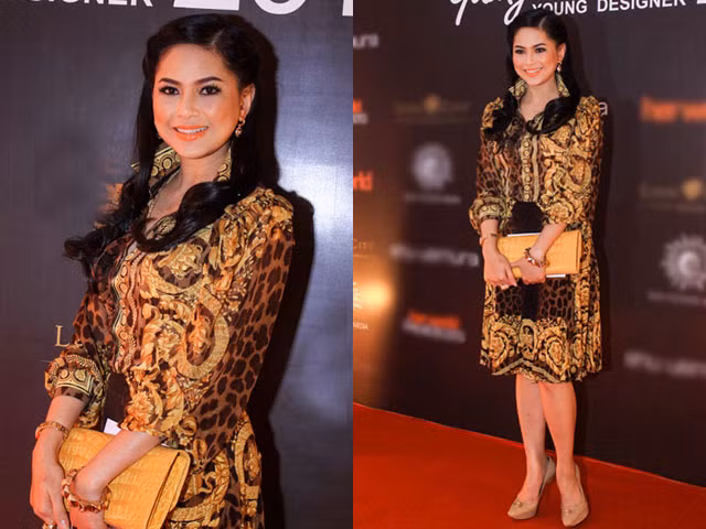 Việc "dát" hàng hiệu đối với doanh nhân Lê Hồng Thuỷ Tiên chỉ là chuyện thường ngày. Ảnh: DSPL.