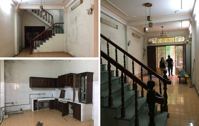 Trước khi cải tạo, ngôi nhà ống 4 tầng ở Bình Thạnh (TP HCM) đã cũ kỹ và lỗi thời.