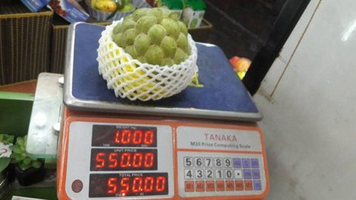 Trung bình, giống na này có cân nặng từ 5-7 lạng/1 quả. Ảnh: Halafruit.