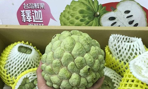 Chị Lan (Hà Đông, Hà Nội) cho biết, muốn na bở Đài Loan cũng không dễ. Nhiều lần chị phải đặt trước vài ngày mới có do số lượng hạn chế, chỉ đủ theo đơn. Ảnh: Vitafruits.