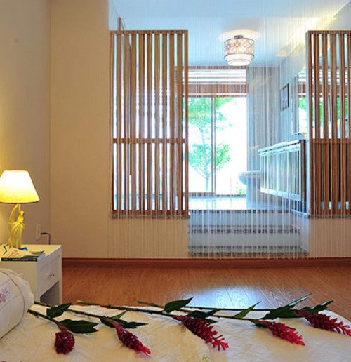 Phòng ngủ thoáng rộng và yên tĩnh.