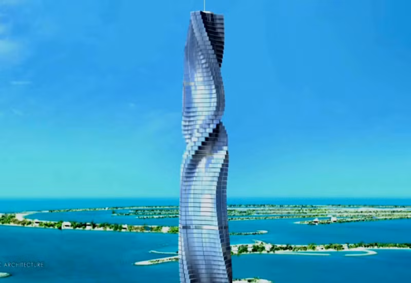 Điểm đặc biệt của tòa nhà Dynamic Tower là có thể xoay 360 độ, theo cả hai hướng. Ảnh: Printest.