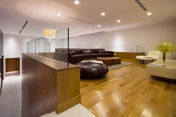 Không gian thư giãn hết sức ấm cúng và hiện đại.