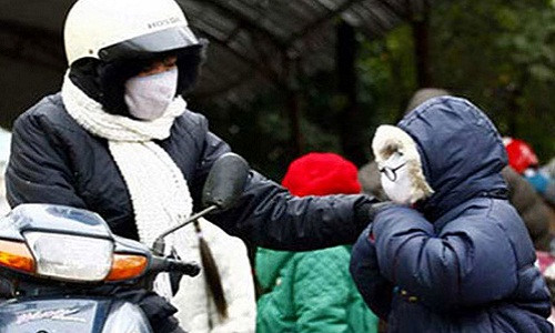 Miền Bắc tiếp tục chìm trong giá rét. Ảnh minh họa.