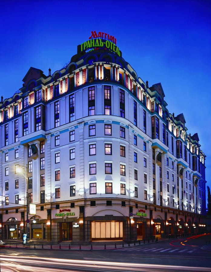 Nằm trên Phố Tverskaya (Moscow), khách sạn Marriott Grand nổi tiếng với các dịch vụ tổ chức sự kiện hoàn hảo. Ảnh: Booking.